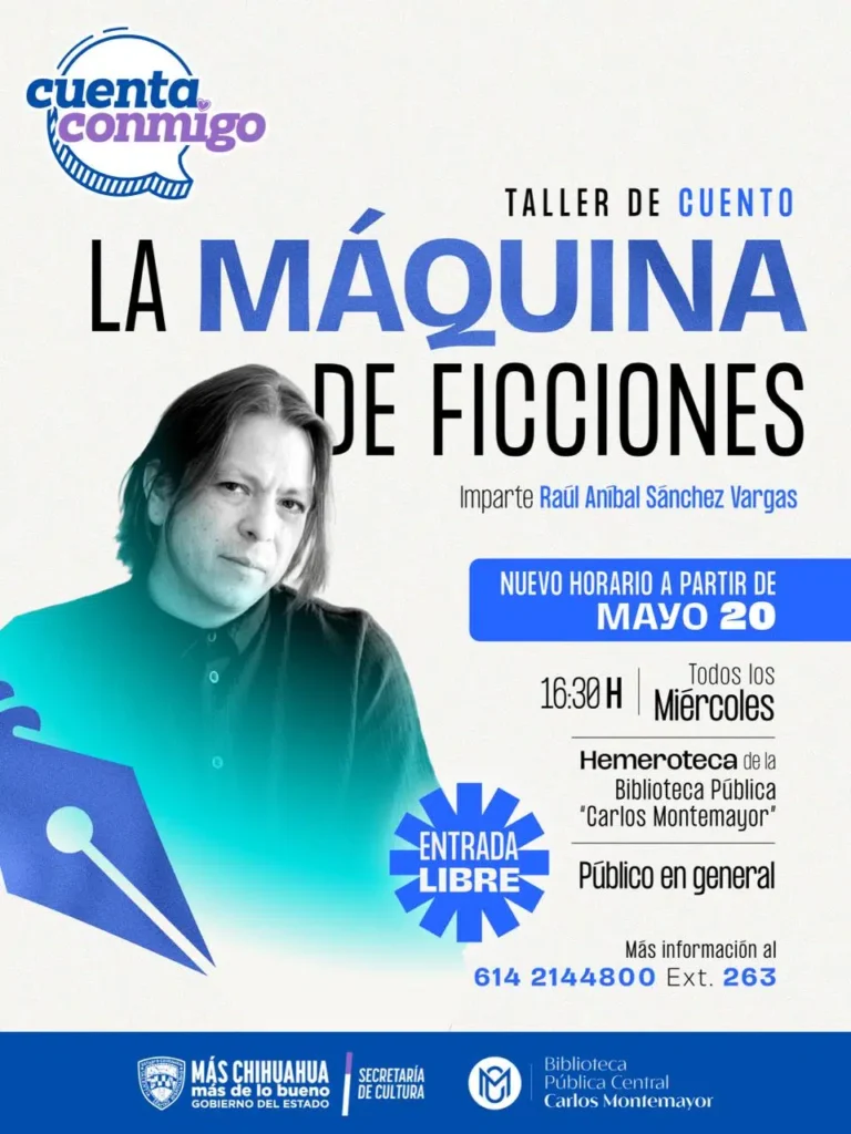 Taller de cuento: la máquina de ficciones
