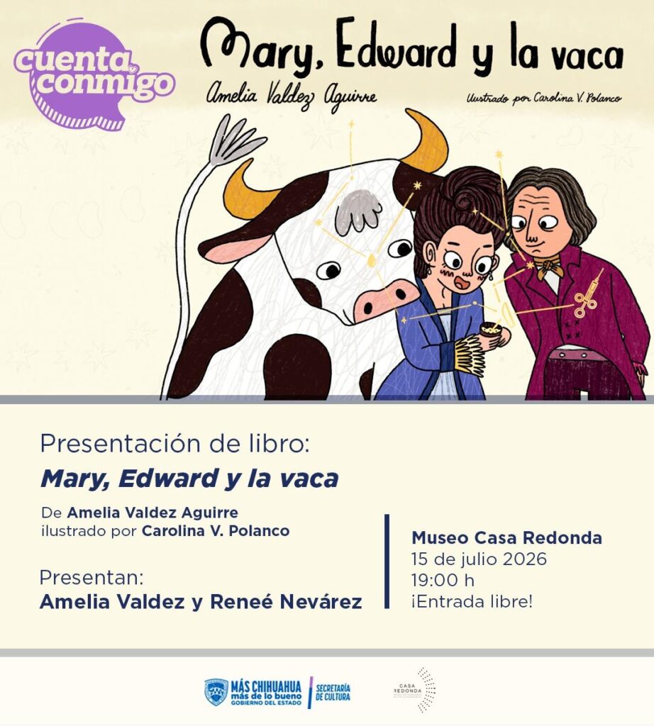 Presentación de libro: Mary, Edward y la vaca